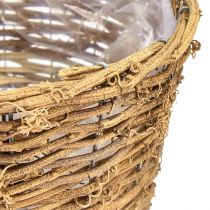 Artikel Plantenmand plantenpot plantenbak naturel wijnstok Ø25cm H22,5cm