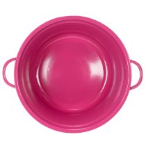 Artikel Bloempot van plaatstaal, lentedecoratie voor de woonkamer, 25 cm, 3 stuks