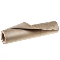Artikel Fluweel tafelloper beige, 28×270cm - Elegante tafelloper decoratiestof voor feestelijke decoratie