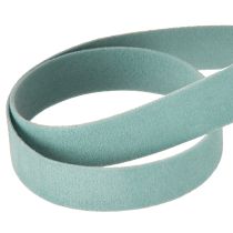 Artikel Fluwelen lint lichtblauw decoratief lint cadeaulint blauw 15mm 7m