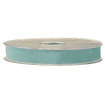 Artikel Fluwelen lint lichtblauw decoratief lint cadeaulint blauw 15mm 7m