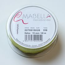 Artikel Lint met stippenpatroon voor decoratieve cadeauverpakking, 1,5 cm breed, 20 m lang