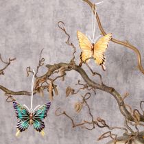 Artikel Vlinderhangers voor een artistieke decoratie van de woonruimte, 8 cm, 5 stuks