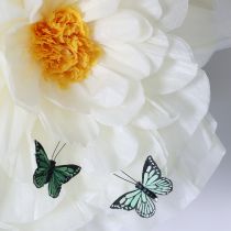 Artikel Vlinderdecoratie, vrolijke kamerversiering voor binnen en buiten, 7 cm, 12 stuks