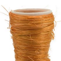 Puntvaas Sisal Oranje Ø4.5cm L60cm 5st