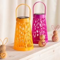 Artikel Solarlantaarn voor buiten, perfect voor gezellige zomeravonden in de tuin en op het terras, 26 cm, 2 stuks