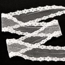 Artikel Kantlint bruiloftslint decoratief lint kant wit 28mm 20m
