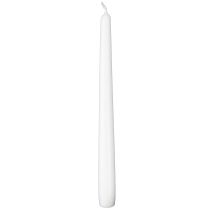 Artikel Conische kaarsen 250/23 kaarsen wit 12 stuks