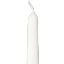 Artikel Conische kaarsen 250/23 kaarsen wit 12 stuks