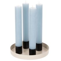 Artikel Magnetische kaarsenhouder, matte afwerking, 4 cm, 4 stuks