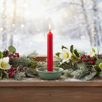 Artikel Smalvormige kaarsenhouders, geschikt voor bloemstukken en decoraties, 10 cm, 2 stuks