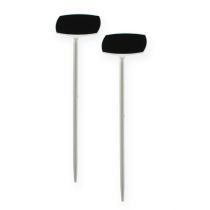 Artikel Plantenlabels 40cm Zwart schuin 10 stuks