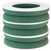 Artikel OASIS® Bloemenschuim Kransring Groen H3cm Ø25cm 6 stuks