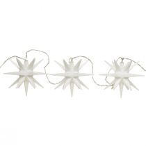 Artikel Sterrenlichtketting witte LED binnen buiten timer 225cm