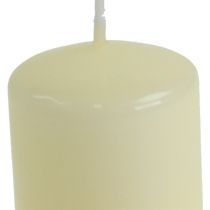 Artikel Stompkaars 120/40 crème 24 st
