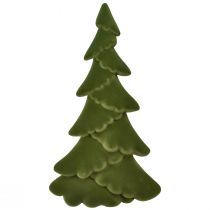 Artikel Kerstboomdecoratie kerstboom dennengevlokt groen 76cm