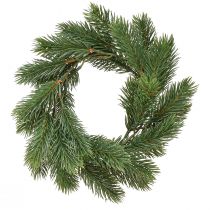 Artikel Kunst dennenkrans groen kleine kerstkrans Ø25cm