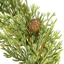 Artikel Sparrenkrans met kegels kunst sierring groen Ø36cm