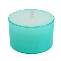Waxinelichtjes gekleurd Ø38mm 40st