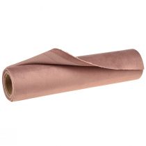 Artikel Fluwelen tafelloper oudroze, 28×270cm - Elegante tafelloper sierstof voor uw feestelijke tafeldecoratie