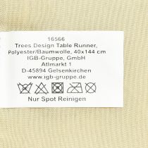 Artikel Tafelloper kerstsparren groen 140x41,5cm