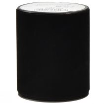 Artikel Rouwlint velourslint zwart breedte 100mm 8m