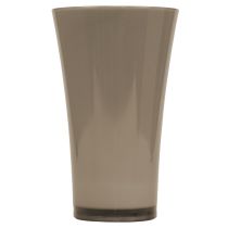 Artikel Vaas “Fizzy” Ø16cm H27cm platinagrijs 1 st