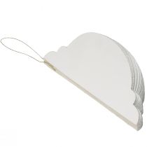 Artikel Honingraatbal Kerstbal papier wit FSC Ø15cm H20cm