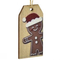 Artikel Kerstlabels cadeaulabels Kerstmis 6cm 6st