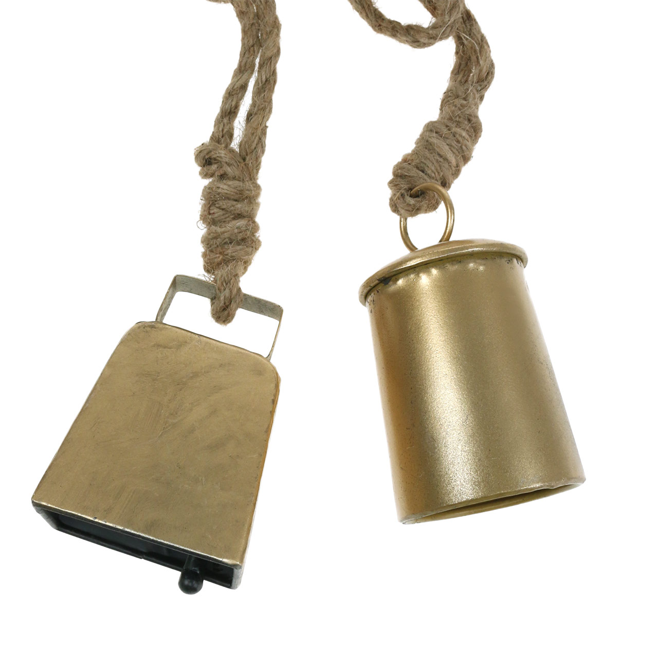 Geitenbel, Schapen Bel,Huisdier Halsband Bell | Kleine Koe Bell Met Touw Voor Hondenhalsbanden, Luide Schapen Klokken voor Lange Afstand Paard, 4 ft