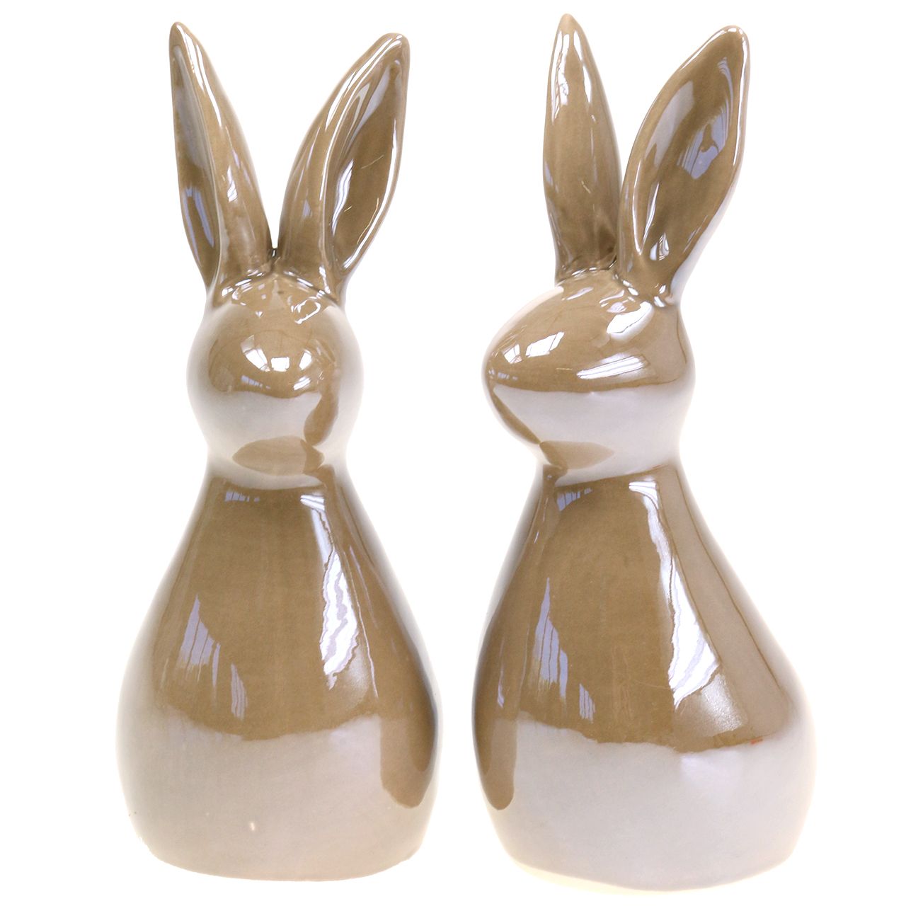 Decoratief konijn bruin 15.5cm 2st-63634 koop goedkoop online
