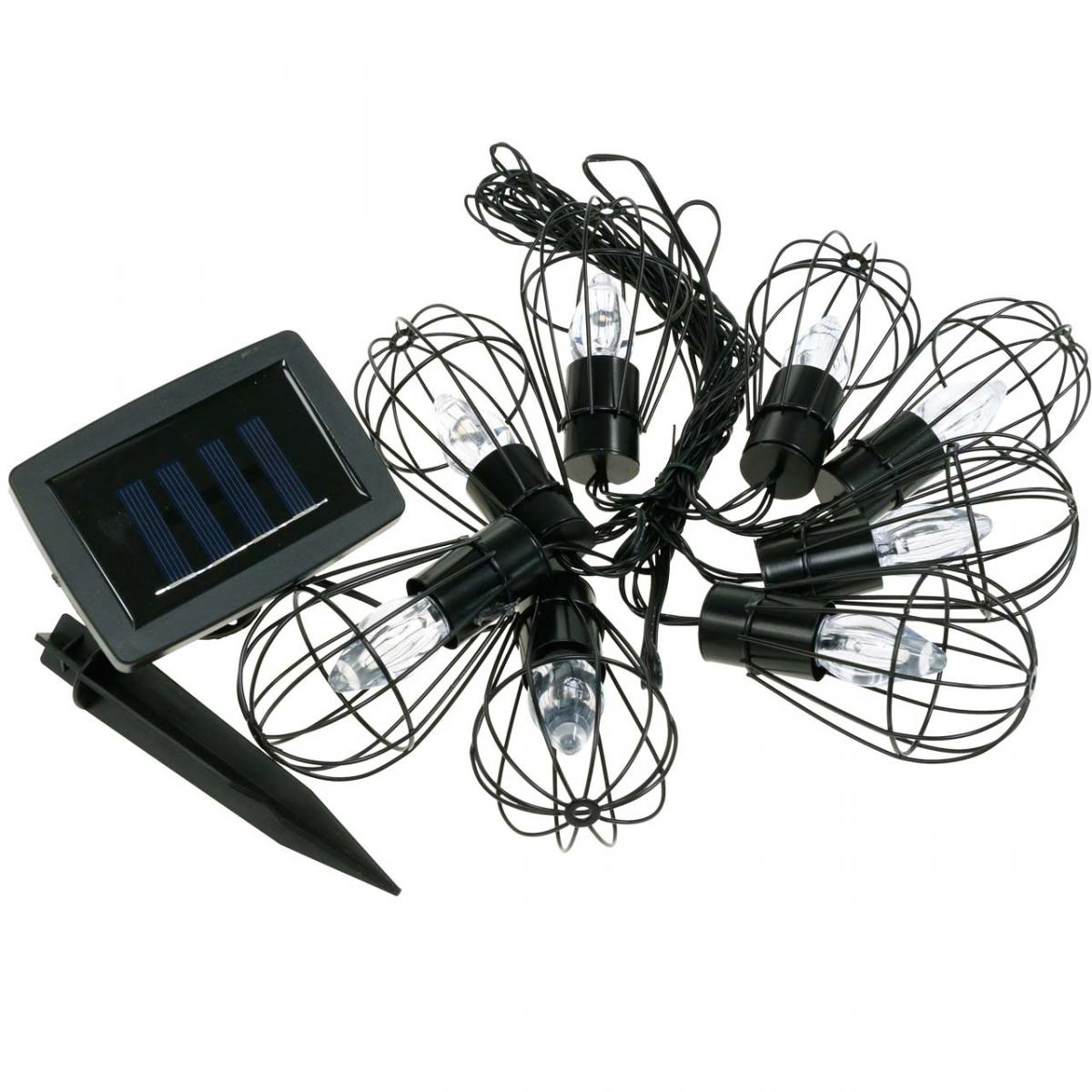 Homèlle Solar lichtsnoer - 20 LED - 3 2 meter - Multi-color - ø2cm - Tuinverlichting