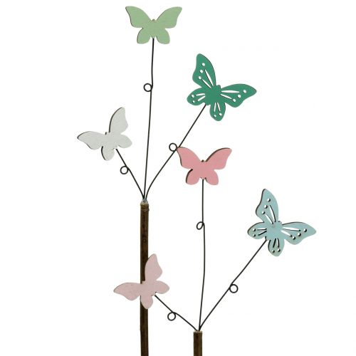 Decoratieve plug vlinder H43cm 6st | Floristik24.nl