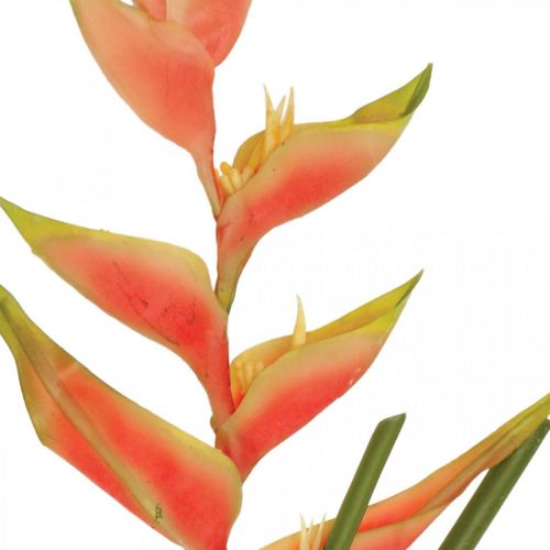 Artikel Heliconia kunstkunstbloemen exotisch roze, groen H103cm