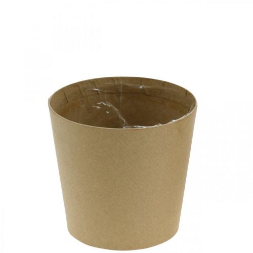 Floristik24 Potten voor opplant, bloempot, plantenpot natuur Ø11cm H10cm 6st