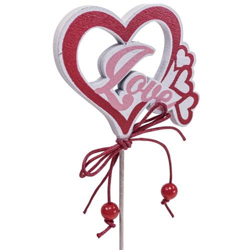 Artikel Bloemenplug sierplug “Love” Valentijnsdag 25,5cm 16 st
