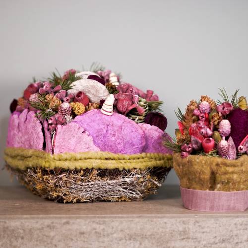 Floristik24 Kussen mos, klimplant 25cm x25cm