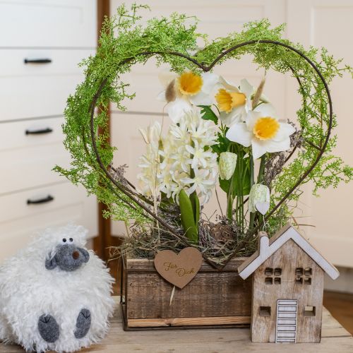 Floristik24 Kunstplant voorjaar asperges siertak connectief groen H108cm
