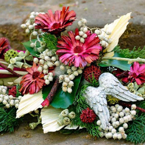 Artikel Repens Rozet Rood 8cm - 9cm 25 st