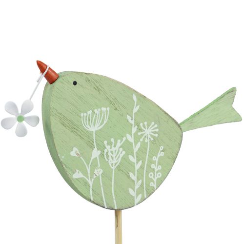 Artikel Decoratieve vogeltafeldecoratie Pasen houten decoratie decoratief figuur 24,5 cm 3 stuks