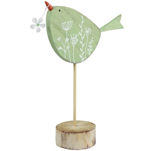 Floristik24 Decoratieve Vogel Tafeldecoratie Pasen Houten Decoratie Decoratief Figuur 24.5cm 3 Stuks