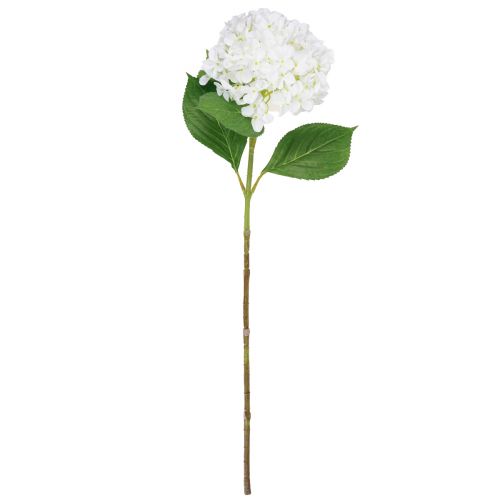 Floristik24 Decoratieve hortensia kunst witte sneeuwbal hortensia 65cm