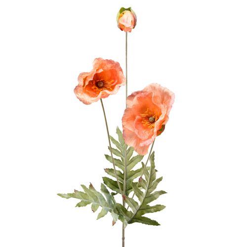 Artikel Kunstbloemen zijden bloemen klaprozen decoratie 75cm