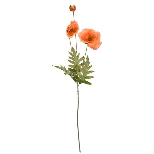 Artikel Kunstbloemen zijden bloemen klaprozen decoratie 75cm