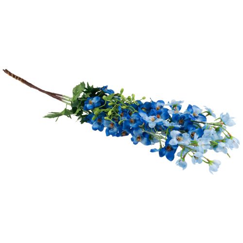 Floristik24 Delphinium Delphinium Kunstbloemen Blauw 78cm 3 st