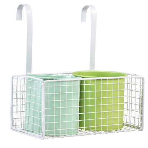 Artikel Bloempot hangend metaal groene balkondecoratie L22cm H23,5cm