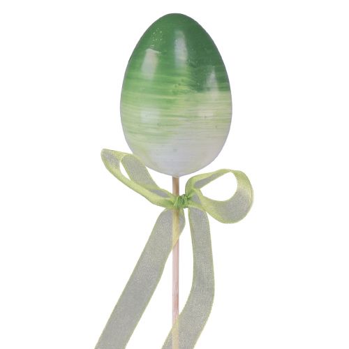 Artikel Bloemplug Paasei plastic eieren gekleurd 4×5,5cm 10 st