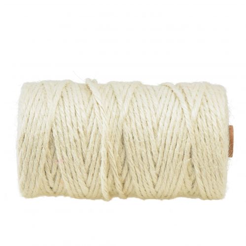 Artikel Jute lint jute koordlint jute crème sierlint wit Ø4mm 100m