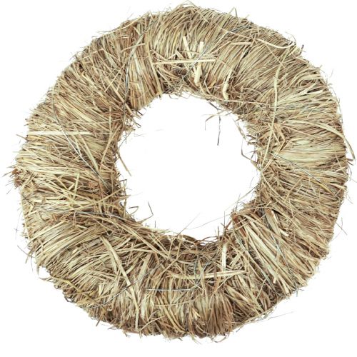 Artikel Decoratieve krans hooikrans natuurlijke krans zomerkrans Ø27cm 2 st