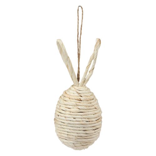 Artikel Decoratieve paaseieren om op te hangen met konijnenoren 13,5 cm 4 st